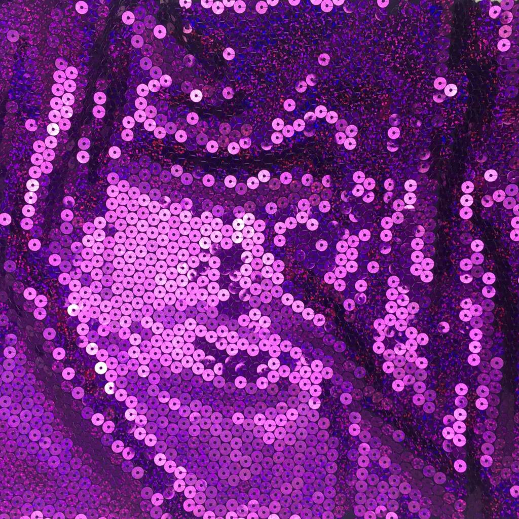 Holographic Sequin Knit Fabric
