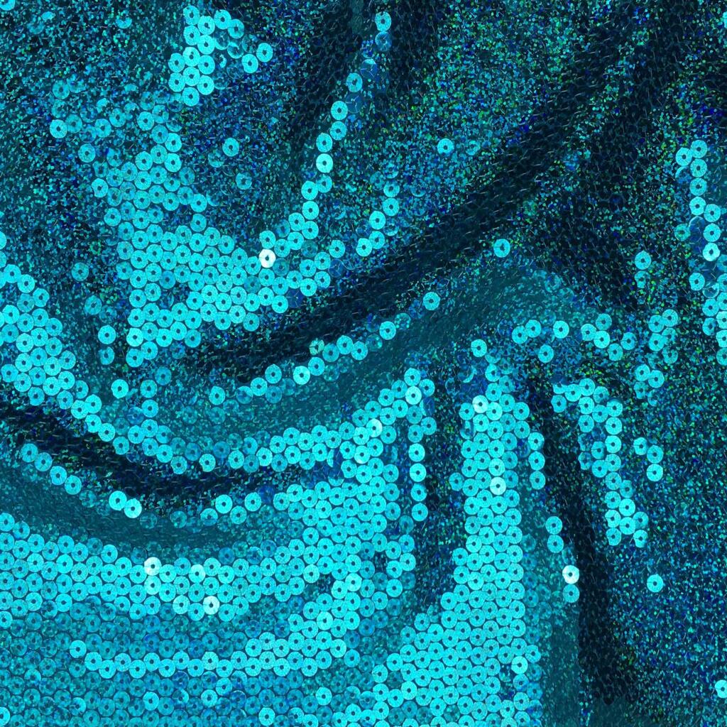 Holographic Sequin Knit Fabric