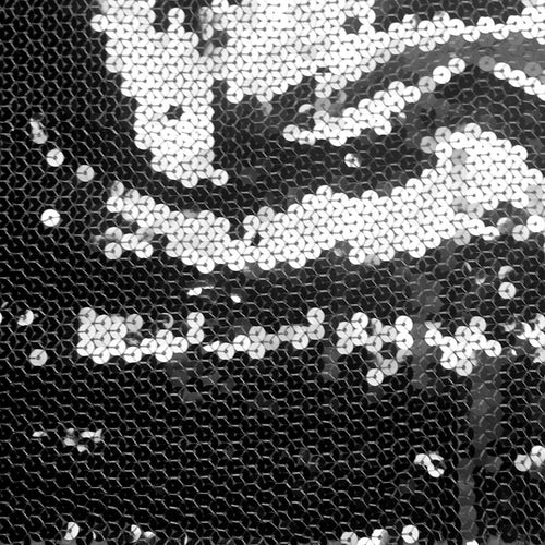 Embroidered Sequin Knit