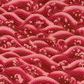 Japanese Ombre Waves Metallic Cotton