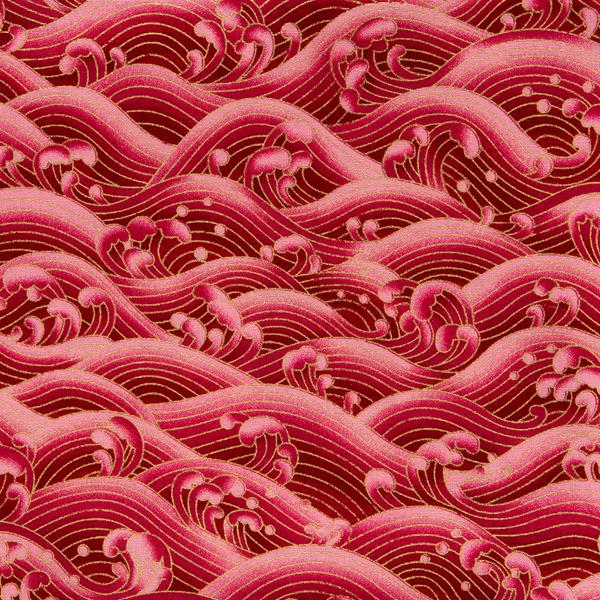 Japanese Ombre Waves Metallic Cotton