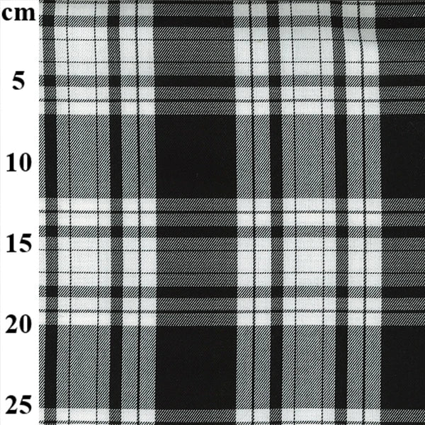 Polyviscose Tartan