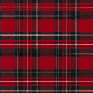 Flat Woven Cotton Tartan