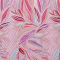 3D Floral & Leaf Embellished Tulle Fabric