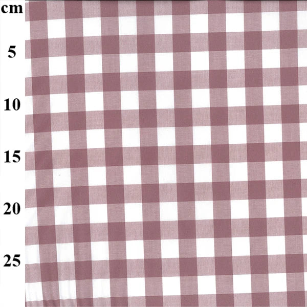 17mm Yarn-Dyed Cotton Gingham