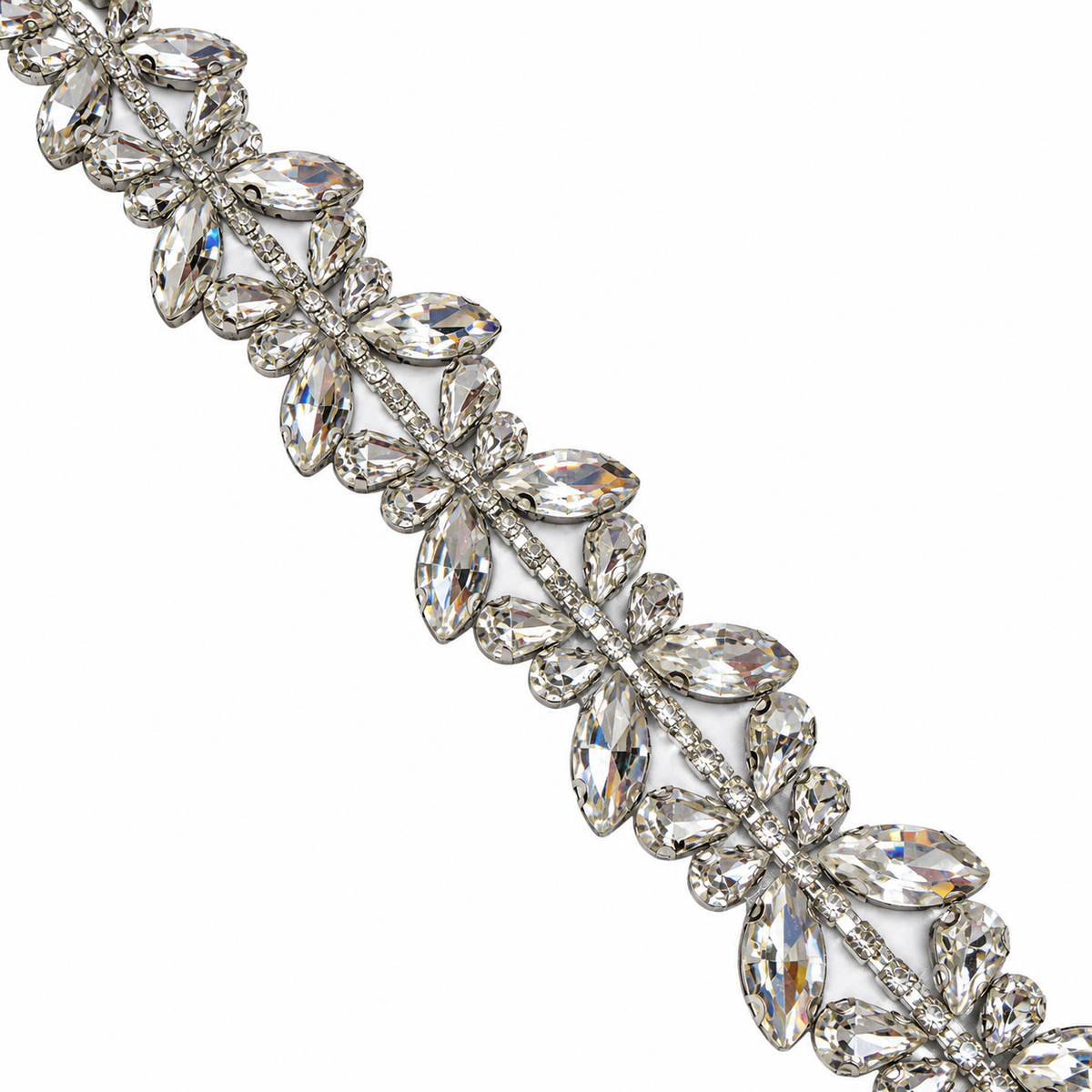 Luxury Hotfix Diamante Trim – Butterfly