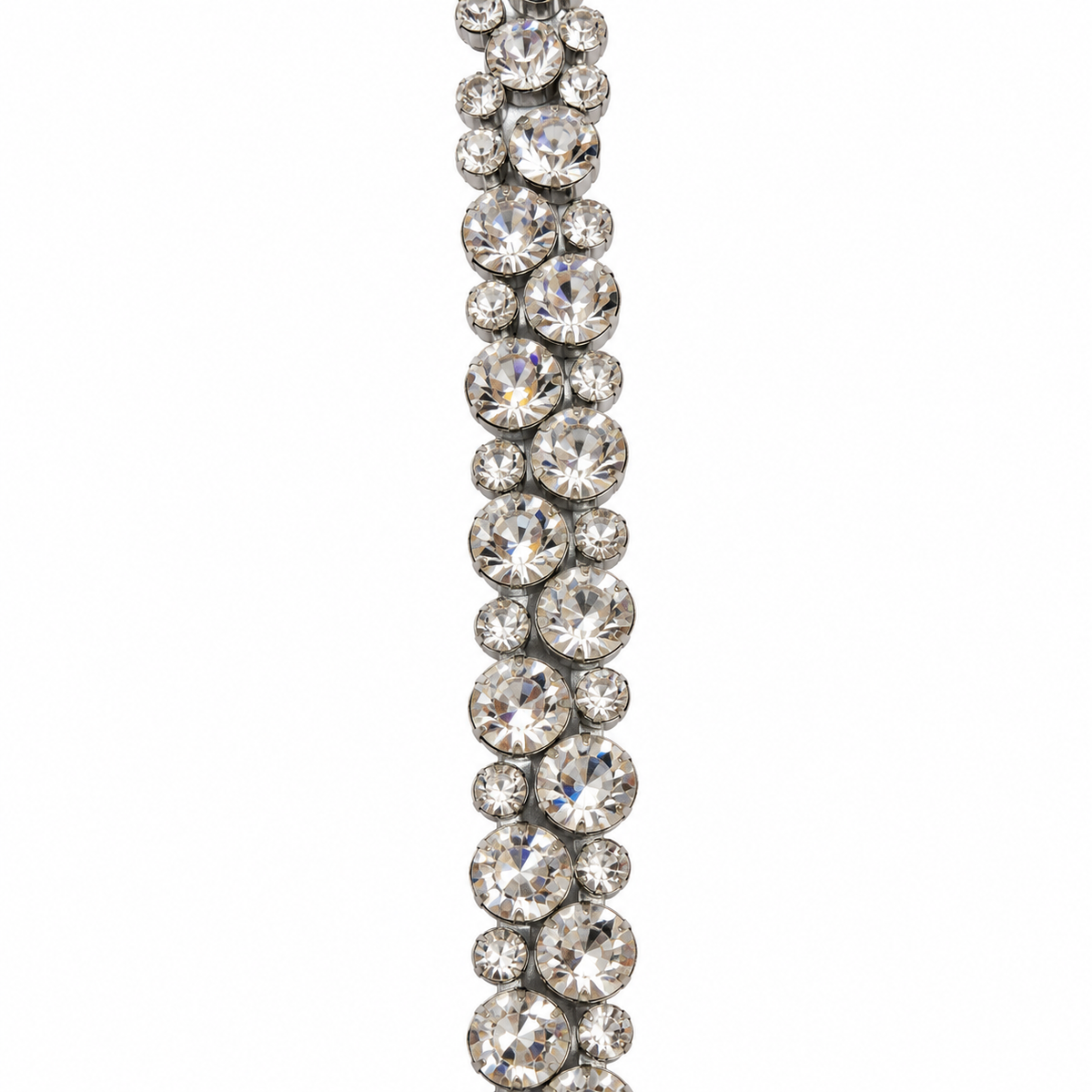 Luxury Hotfix Diamante Trim – Crystal Cluster