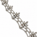 Luxury Hotfix Diamante Trim – Crystal Cascade