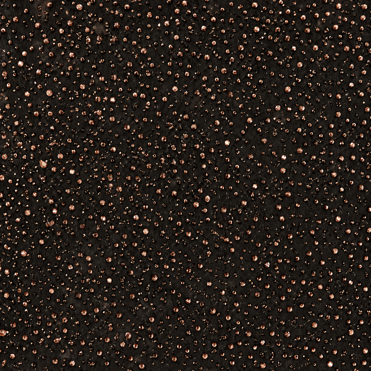 Luxury Rhinestone Embellished Mesh Fabric