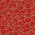 Japanese All Over Clouds Metallic Cotton